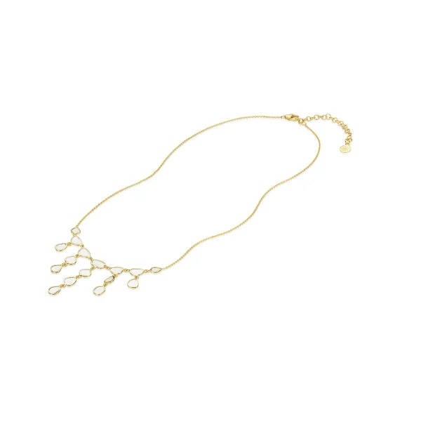 Polki Diamond Gold Necklace In 18Kt - Image 2
