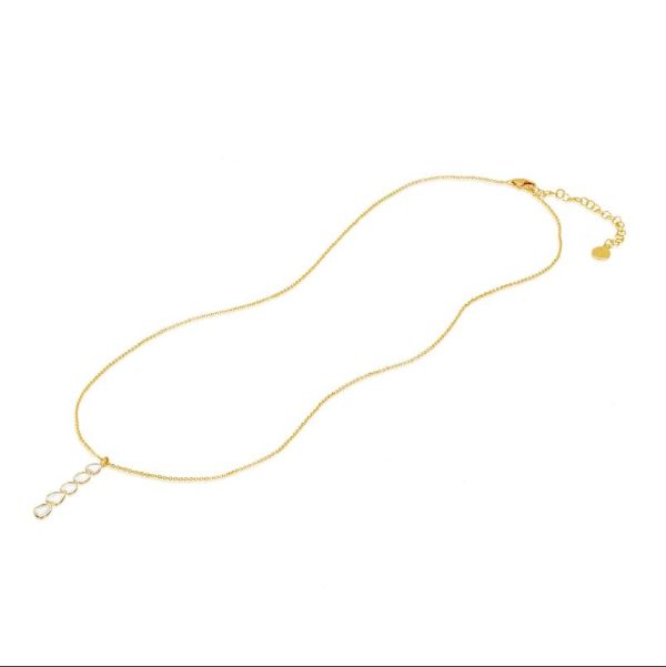Gold Polki Necklace in 18 Kt - Image 3