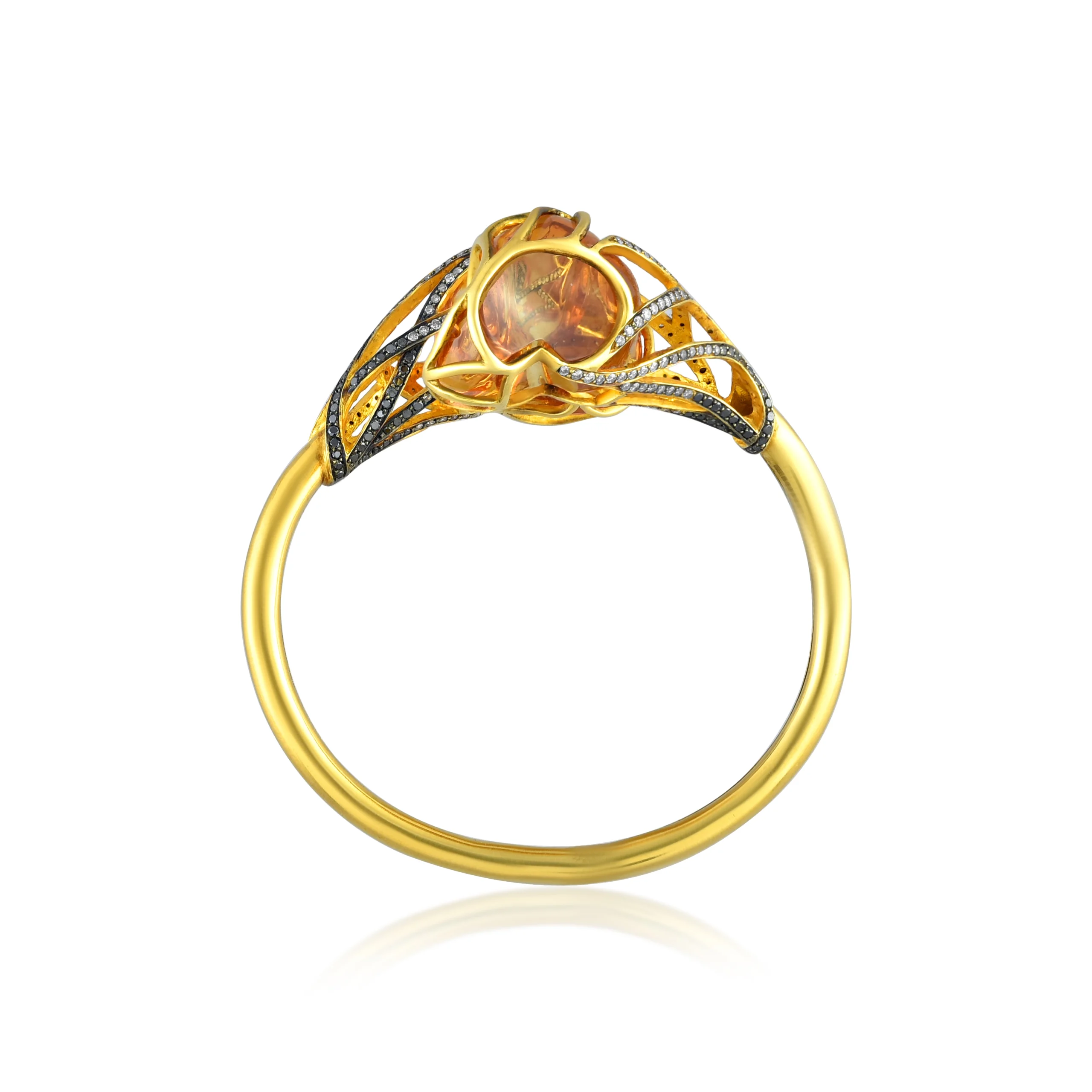Citrine Nectar Bangle in 18Kt - Image 4