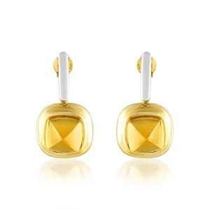 Citrine Victorian Earring